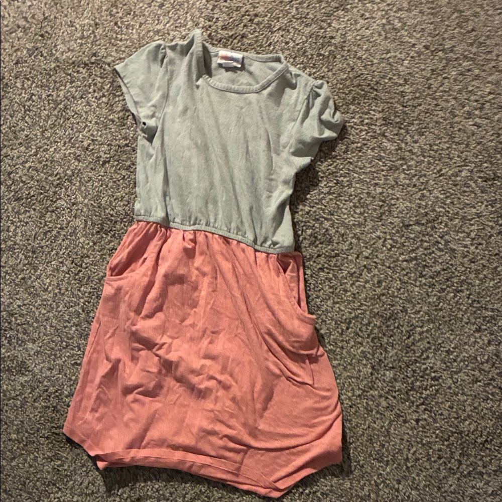 Two-Tone Casual Dress